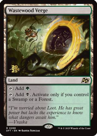 Wastewood Verge (PRE-268) - rare - Foil