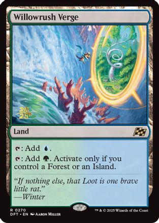 Willowrush Verge (PRE-270) - rare - Foil