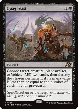 Quag Feast (PPDFT-100) - rare - Foil
