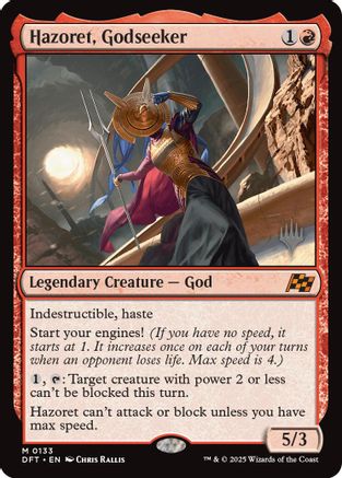 Hazoret, Godseeker (PPDFT-133) - mythic