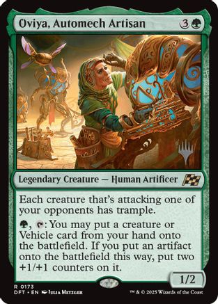 Oviya, Automech Artisan (PPDFT-173) - rare - Foil