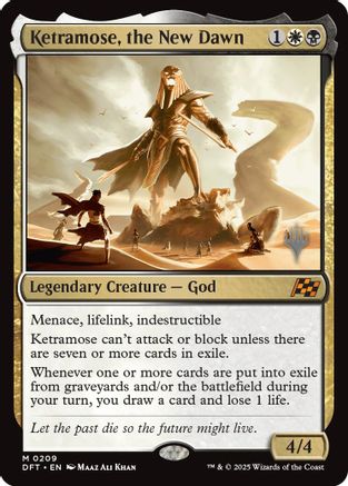 Ketramose, the New Dawn (PPDFT-209) - mythic