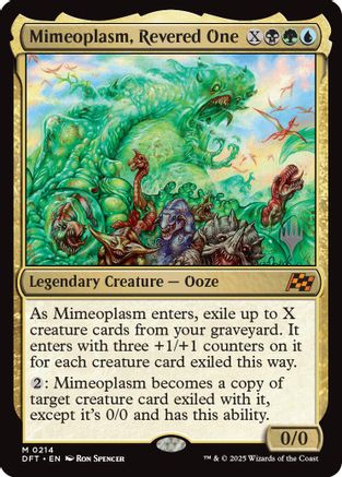 Mimeoplasm, Revered One (PPDFT-214) - mythic