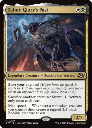 Zahur, Glory's Past (PPDFT-229) - rare - Foil