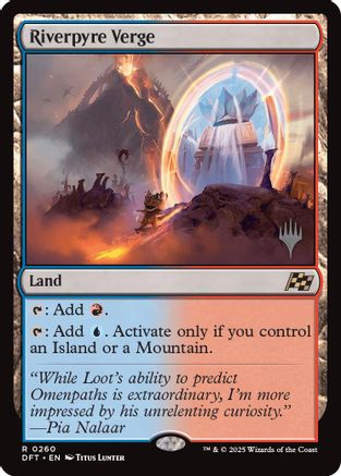 Riverpyre Verge (PPDFT-260) - rare - Foil
