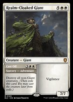 Realm-Cloaked Giant // Cast Off (BLC-149) - mythic