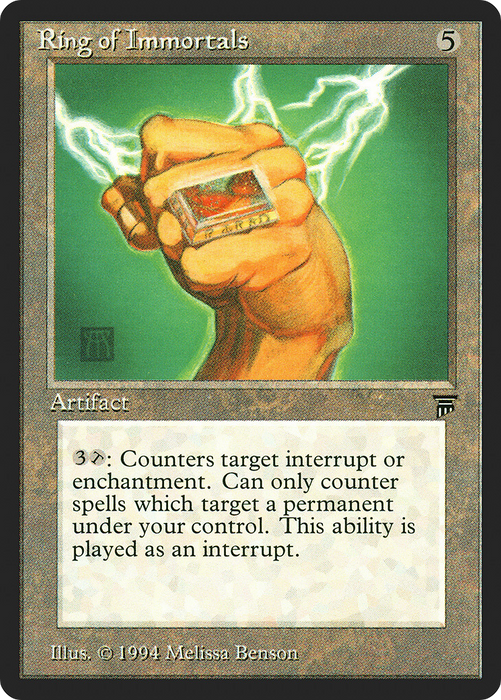 Ring of Immortals (LEG-293) - rare