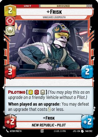 Frisk - Vanguard Loudmouth (148/262) - JTL - Uncommon