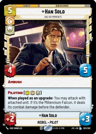 Han Solo - Has His Moments (203/262) - JTL - Legendary