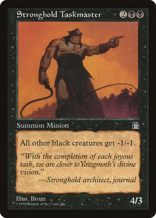 Stronghold Taskmaster (STH-072) - uncommon