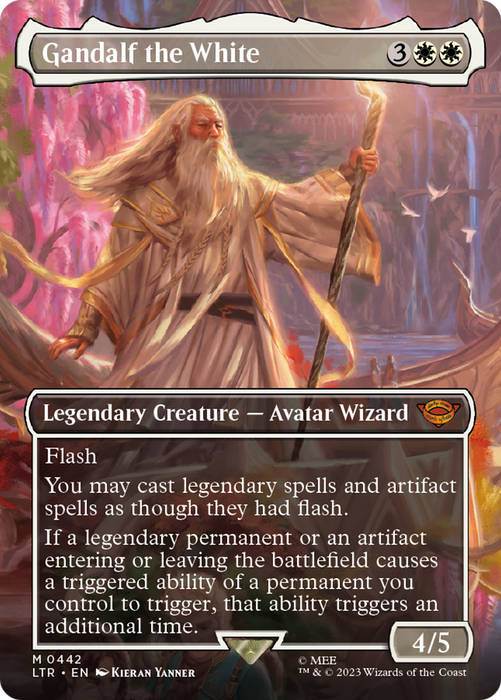 Gandalf the White (LTR-442) - mythic (Borderless)