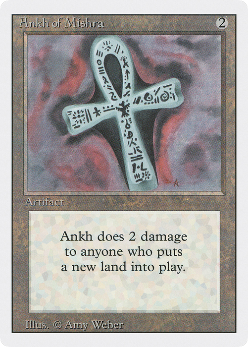 Ankh of Mishra (3ED-233) - rare