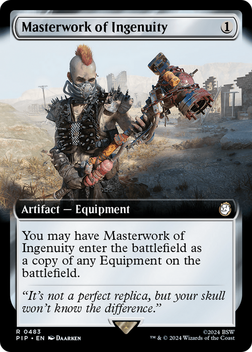 Masterwork of Ingenuity (PIP-483) - rare: (Extended Art) - Foil