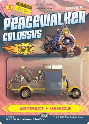 Peacewalker Colossus // Peacewalker Colossus (SLD-1966) - rare (Borderless) - Foil