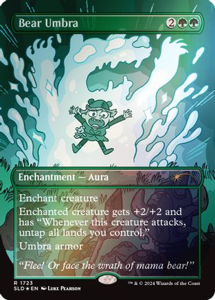Bear Umbra (Rainbow Foil) (SLD-1723) - rare - Foil