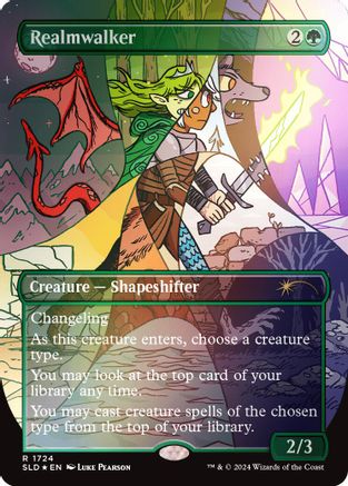 Realmwalker (Rainbow Foil) (SLD-1724) - rare - Foil