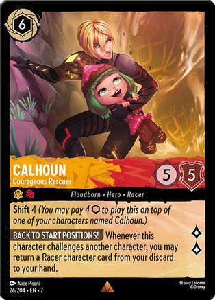 Calhoun - Courageous Rescuer (26/204) - Rare