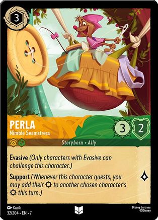 Perla - Nimble Seamstress (32/204) - Uncommon