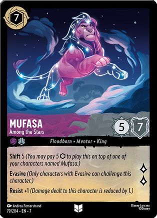 Mufasa - Among the Stars FRANÇAIS (79/204) - IA - Inhabituelle