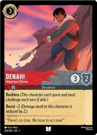 Denahi - Impatient Hunter (124/204) - Uncommon