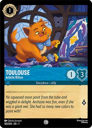 Toulouse - Artistic Kitten (165/204) - Common