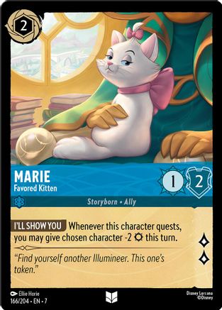 Marie - Favored Kitten (166/204) - Uncommon