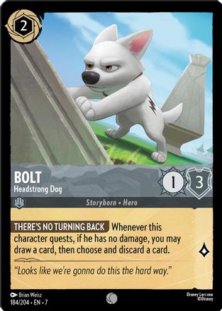 Bolt - Headstrong Dog (184/204) - Common