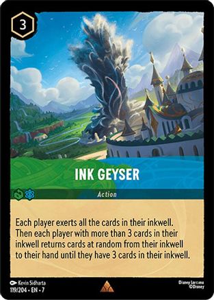 Ink Geyser FRANÇAIS (119/204) - IA - Rare