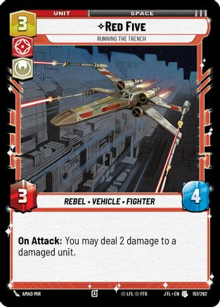 Red Five - Running the Trench (151/262) - JTL - Uncommon
