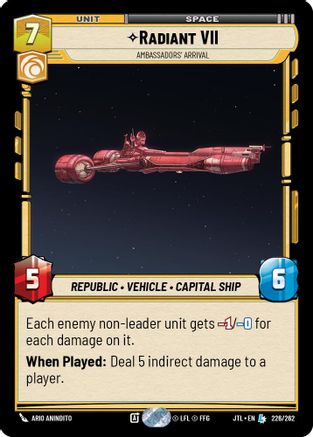 Radiant VII - Ambassadors' Arrival (226/262) - JTL - Legendary