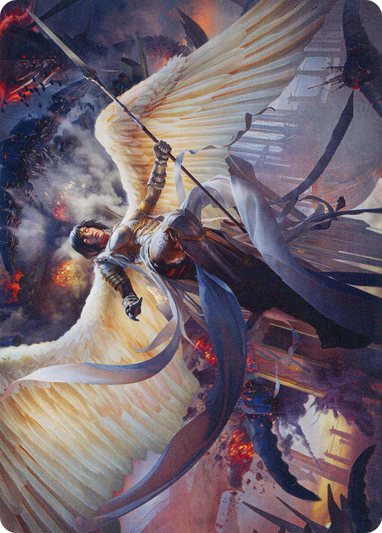 Serra Faithkeeper // Serra Faithkeeper (AMOM-007) - common (Borderless)