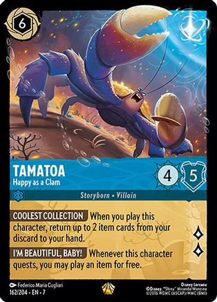Tamatoa - Happy as a Clam (162/204) - Legendary