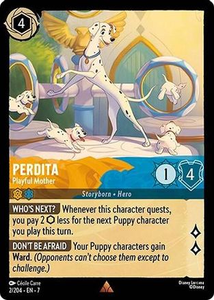 Perdita - Playful Mother (2/204) - Rare