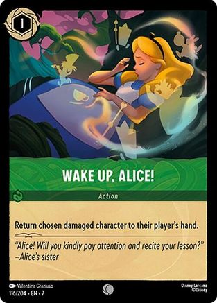 Wake Up, Alice! (116/204) - Common - Cold Foil