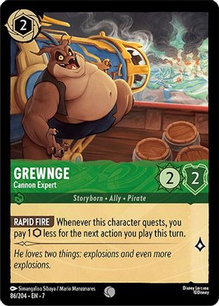 Grewnge - Cannon Expert (86/204) - Common