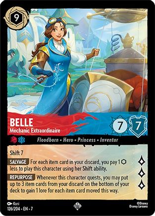 Belle - Mechanic Extraordinaire FRANÇAIS (126/204) - IA - Très Rare
