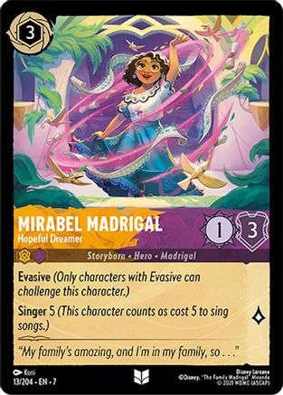 Mirabel Madrigal - Hopeful Dreamer (13/204) - Uncommon
