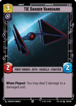 TIE Dagger Vanguard (239/262) - JTL - Common