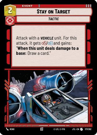 Stay on Target (177/262) - JTL - Uncommon