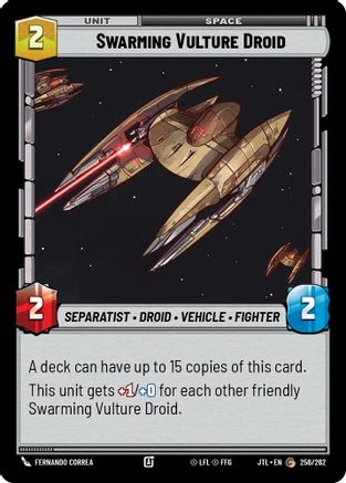 Swarming Vulture Droid (256/262) - JTL - Common