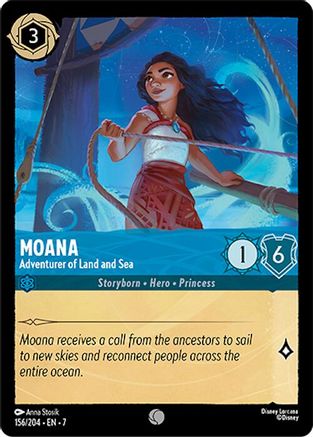Moana - Adventurer of Land and Sea FRANÇAIS (156/204) - IA - Commune