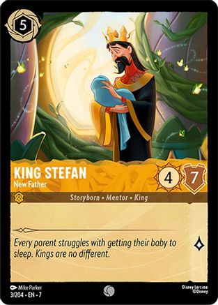 King Stefan - New Father (3/204) - Common - Cold Foil