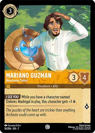 Mariano Guzman - Handsome Suitor FRANÇAIS (16/204) - IA - Commune