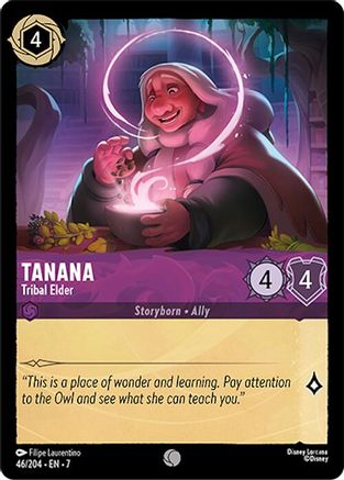 Tanana - Tribal Elder (46/204) - Common - Cold Foil