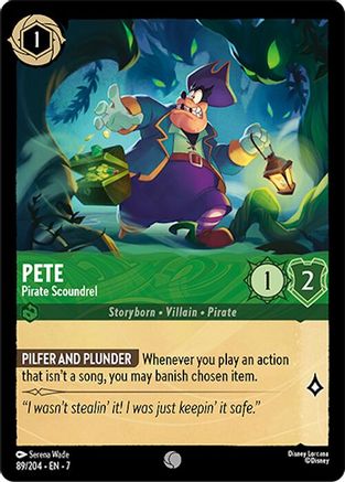 Pete - Pirate Scoundrel FRANÇAIS (89/204) - IA - Commune