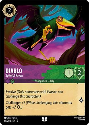 Diablo - Spiteful Raven (66/204) - Uncommon