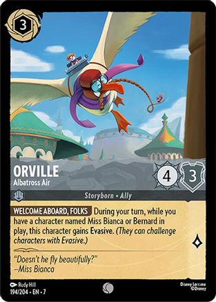 Orville - Albatross Air FRANÇAIS (194/204) - IA - Commune - Cold Foil