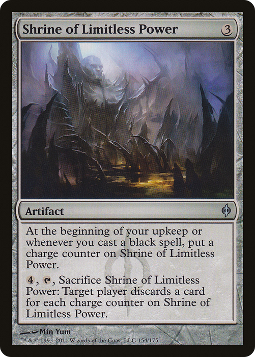 Shrine of Limitless Power (NPH-154) - uncommon - Foil