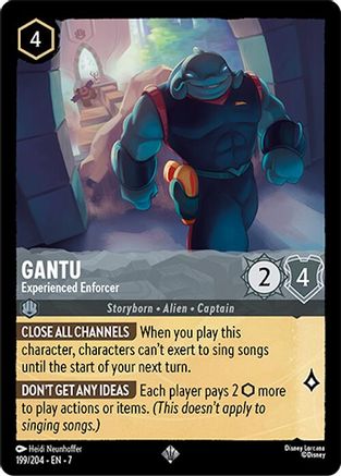 Gantu - Experienced Enforcer (199/204) - Super Rare