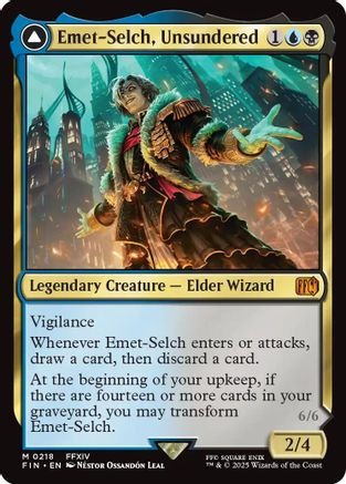 Emet-Selch, Unsundered // Hades, Sorcerer of Eld (FIN-218) - mythic - Foil